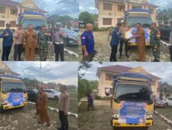 Forkopincam Tebo Ilir Lepas Bantuan Kemanusiaan untuk Korban Banjir Aceh, Sumut, dan Sumbar