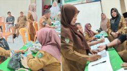 Camat Tebo Ilir Lakukan Monev ke Desa Tuo Ilir, Sambil Cek Kesehatan Gratis