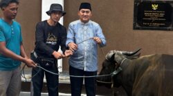 Kepedulian Antar Sesama, Kejati Jambi Berbagi Daging Kurban Sapi Ke Pondok pesantren Dan Masyarakat