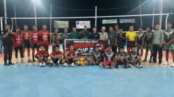 CAMAT YANTO BUKA RESMI OPEN TURNAMEN MADARA VC CUP II, CARI BIBIT ATLET VOLI DESA SUNGAI ARO*